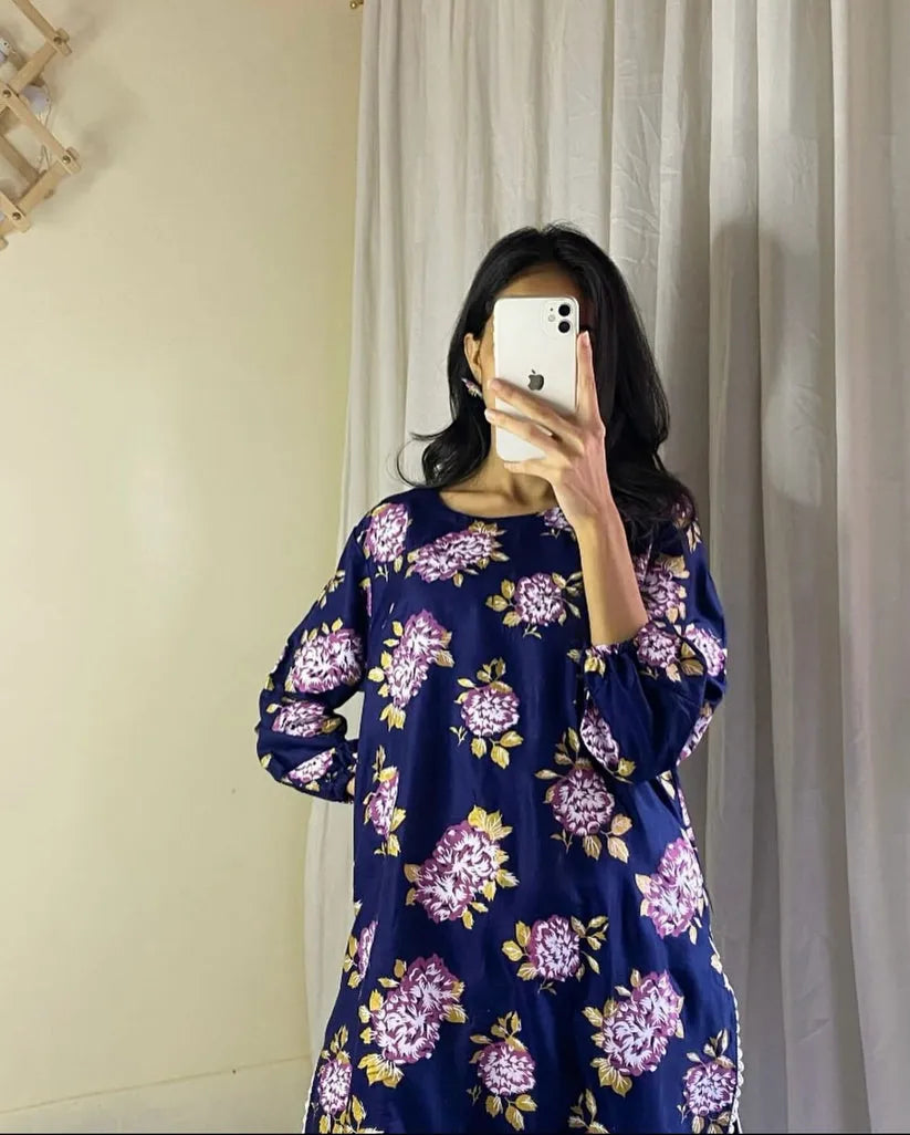 Rose Floral Dress for Women – Modest Casual Dress | Stylish Evening & Everyday Dresses
