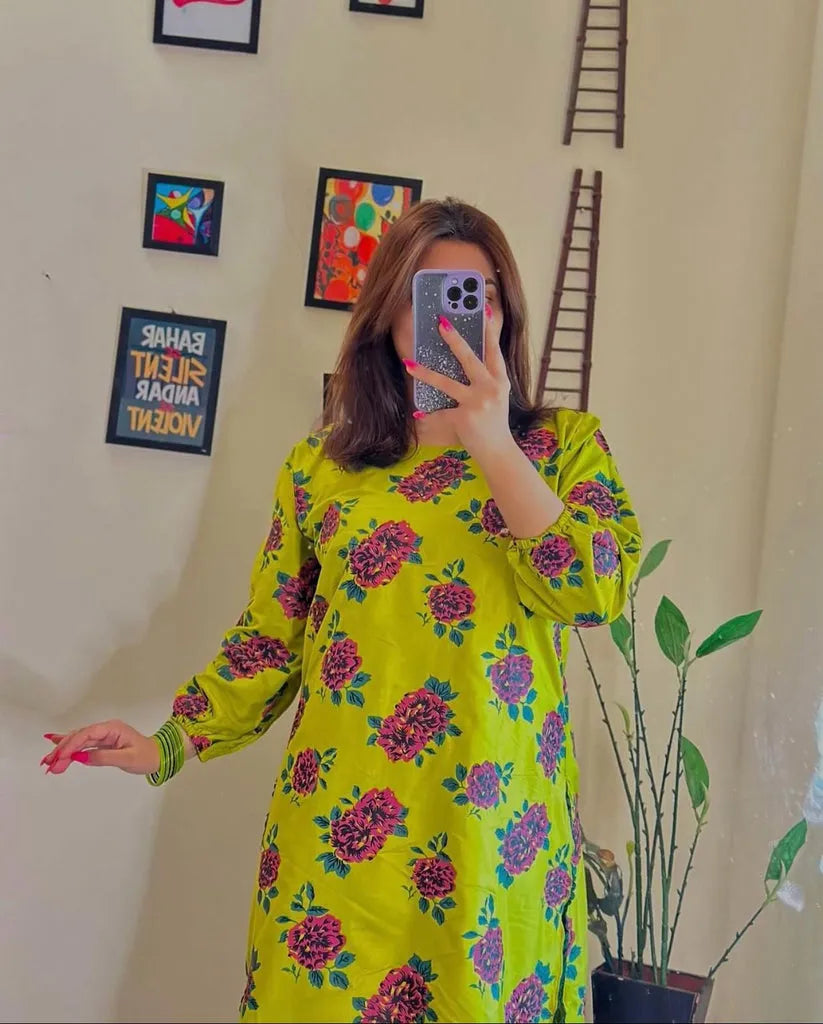 Rose Floral Dress for Women – Modest Casual Dress | Stylish Evening & Everyday Dresses